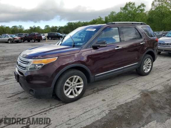 2011 Ford Explorer XLT z VIN 1FMHK8D85BGA03221, wystawiony jako Copart lot #55134665 z przebiegiem 116 381 mil mil oraz Szkoda całkowita • Salvage title. Historia ofert i sprzedaży dostępna na DreamBid. Obrazek 1.