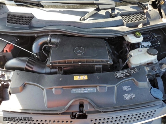 2018 Mercedes-Benz Metris Passenger Van with VIN WD4PG2EE9J3356463, listed as a Copart auction lot 69218593 with 154,033 mi miles. Bid and sale history available at carsss.com. Image 12.