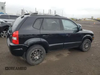 2008 Hyundai Tucson GL with VIN KM8JM72D48U730561, listed as a Copart auction lot 74372824 with 208,619 mi miles and Clean Title. Bid and sale history available at carsss.com. Image 3.