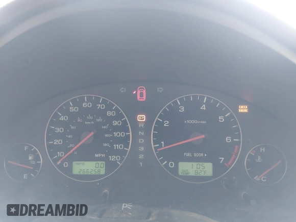 2003 Subaru Legacy Outback with VIN 4S3BH675237634248, listed as a IAAI auction lot 42533423 with 266,258 mi miles and . Bid and sale history available at DreamBid. Image 7.