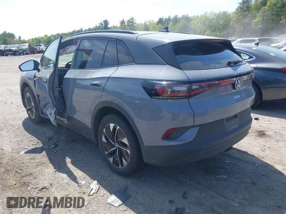 2022 Volkswagen ID.4 Pro S z VIN WVGGNPE24NP059968, wystawiony jako IAAI lot #42210089 z przebiegiem 36 860 mil mil oraz . Historia ofert i sprzedaży dostępna na DreamBid. Obrazek 3.