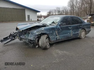 2002 Mercedes-Benz E-Class with VIN WDBJF82J82X063668, listed as a Copart auction lot 48144765 with 169,425 mi miles and Salvage Title. Bid and sale history available at carsss.com. Image 1.