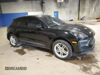 2024 Porsche Macan with VIN WP1AA2A56RLB00993, listed as a Copart auction lot 58387615 with 25,932 mi miles and Salvage title. Bid and sale history available at DreamBid. Image 4.