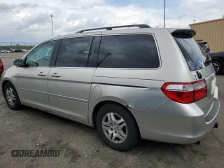 2005 Honda Odyssey EX-L with VIN 5FNRL38785B108229, listed as a Copart auction lot 55579145 with 165,870 mi miles and Clean Title. Bid and sale history available at carsss.com. Image 2.