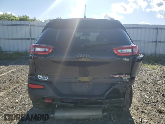 2014 Jeep Cherokee Trailhawk с VIN 1C4PJMBS4EW111401, выставлен на аукционе Copart как лот 57998735 с пробегом Не указан миль и Списание • Salvage title. История ставок и продаж доступна на DreamBid. Изображение 6.