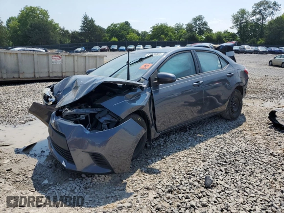 2014 Toyota Corolla L with VIN 2T1BURHE5EC211435, listed as a Copart auction lot 63879985 with 160,007 mi miles and Salvage title. Bid and sale history available at DreamBid. Image 1.