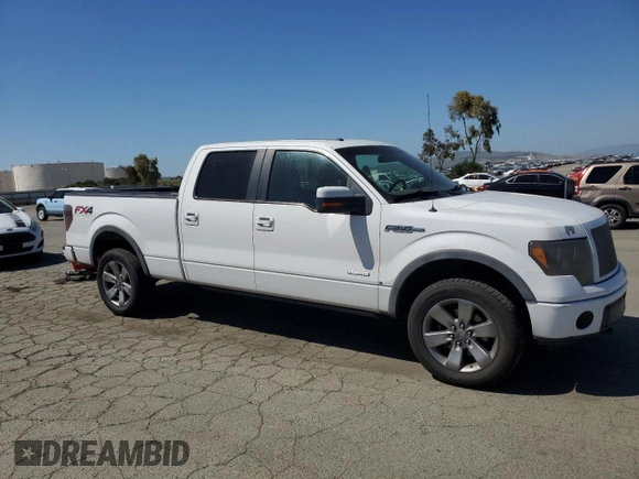 2012 Ford F-150 XL with VIN 1FTFW1ET7CKD15050, listed as a Copart auction lot 53747445 with 205,611 mi miles and Clean Title. Bid and sale history available at carsss.com. Image 4.