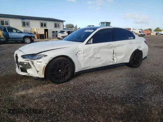 2021 BMW M3 with VIN WBS53AY05MFK75687, listed as a Copart auction lot 41403913 with 23,226 mi miles. Bid and sale history available at carsss.com. Image 1.