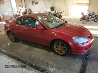 2002 Acura RSX Auto with VIN JH4DC54872C025385, listed as a Copart auction lot 81033264 with 205,653 mi miles and Salvage Title. Bid and sale history available at carsss.com. Image 4.