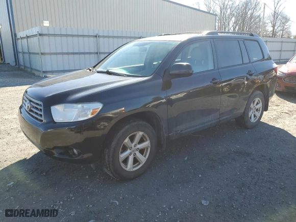 2010 Toyota Highlander SE with VIN 5TDJK3EH6AS009556, listed as a Copart auction lot 42147095 with 170,735 mi miles and Salvage Title. Bid and sale history available at carsss.com. Image 1.