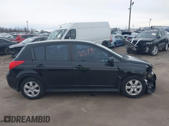 2008 Nissan Versa 1.8 S with VIN 3N1BC13E78L350580, listed as a IAAI auction lot 41512578 with 118,067 mi miles. Bid and sale history available at carsss.com. Image 13.