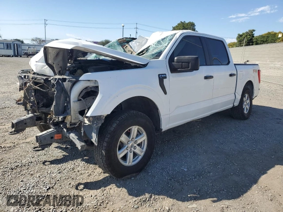 2021 Ford F-150 XL with VIN 1FTFW1E50MFC05081, listed as a Copart auction lot 63128785 with Not provided miles and Salvage title. Bid and sale history available at DreamBid. Image 1.