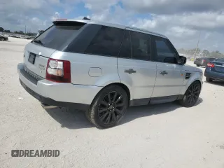 2008 Land Rover Range Rover Sport SC with VIN SALSH23428A159922, listed as a Copart auction lot 45232415 with 195,220 mi miles and Clean Title. Bid and sale history available at carsss.com. Image 3.