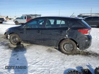 2022 Subaru Impreza with VIN 4S3GTAA68N1725779, listed as a Copart auction lot 44722785 with 57,464 mi miles and Salvage title. Bid and sale history available at DreamBid. Image 2.