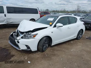 2014 Lexus CT 200h z VIN JTHKD5BH4E2198864, wystawiony jako IAAI lot #42083972 z przebiegiem 148 555 mil mil oraz . Historia ofert i sprzedaży dostępna na DreamBid. Obrazek 2.