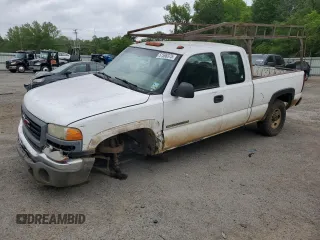 2007 GMC Sierra 2500HD Work Truck with VIN 1GTHC29U57E184229, listed as a Copart auction lot 51596375 with Not provided miles and Salvage title. Bid and sale history available at DreamBid. Image 1.