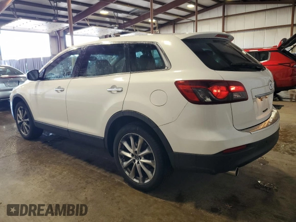 2014 Mazda CX-9 Grand Touring z VIN JM3TB3DV9E0428632, wystawiony jako Copart lot #59928885 z przebiegiem 83 697 mil mil oraz Szkoda całkowita • Salvage title. Historia ofert i sprzedaży dostępna na DreamBid. Obrazek 2.
