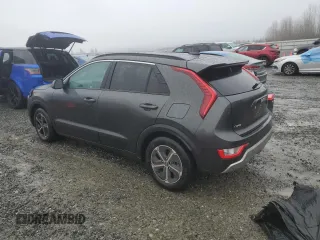 2023 Kia Niro LX with VIN KNDCP3LE7P5098748, listed as a Copart auction lot 45603995 with 23,255 mi miles and Salvage Title. Bid and sale history available at carsss.com. Image 2.