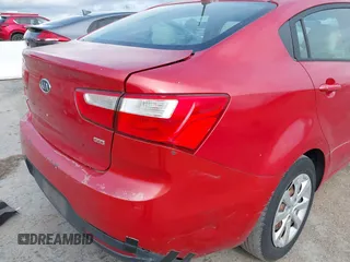 2013 Kia Rio LX with VIN KNADM4A38D6110543, listed as a IAAI auction lot 42068435 with 163,523 mi miles. Bid and sale history available at carsss.com. Image 14.