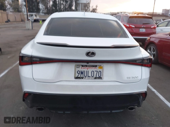 2024 Lexus IS 300 с VIN JTHBA1D2XR5131510, выставлен на аукционе IAAI как лот 41460652 с пробегом 10 580 миль миль и . История ставок и продаж доступна на DreamBid. Изображение 16.