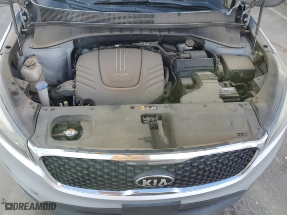 2017 Kia Sorento LX V6 with VIN 5XYPG4A55HG224950, listed as a Copart auction lot 47846735 with 163,855 mi miles and Salvage Title. Bid and sale history available at carsss.com. Image 12.