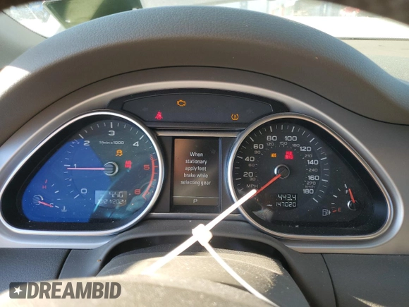 2012 Audi Q7 3.0L TDI Premium Plus with VIN WA1LMAFE4CD008765, listed as a Copart auction lot 77211364 with 147,020 mi miles and Clean Title. Bid and sale history available at carsss.com. Image 9.