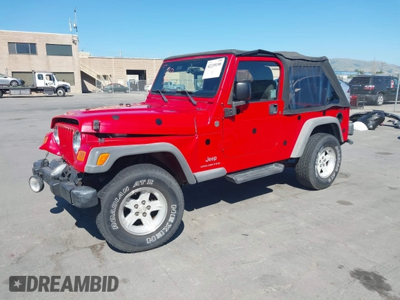 2005 Jeep Wrangler Unlimited with VIN 1J4FA44S65P324248, listed as a IAAI auction lot 42235190 with 86,971 mi miles and . Bid and sale history available at DreamBid. Image 17.