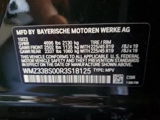2024 MINI Countryman John Cooper Works with VIN WMZ33BS00R3S18125, listed as a Copart auction lot 61168834 with 2,158 mi miles and Salvage Title. Bid and sale history available at carsss.com. Image 14.