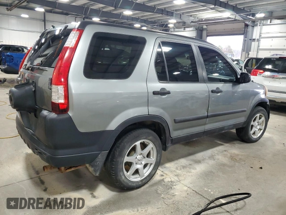 2006 Honda CR-V LX with VIN SHSRD78596U408813, listed as a Copart auction lot 52635315 with 176,933 mi miles and Salvage Title. Bid and sale history available at carsss.com. Image 3.