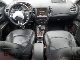 2017 Jeep Compass Trailhawk с VIN 3C4NJDDB6HT689305, выставлен на аукционе Copart как лот 54889585 с пробегом 43 686 миль миль и Списание • Salvage title. История ставок и продаж доступна на DreamBid. Изображение 8.