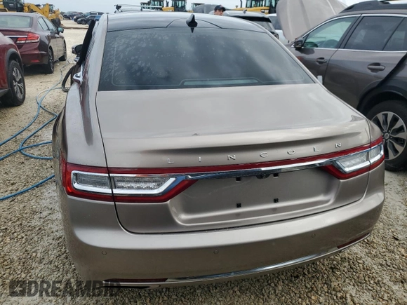 2020 Lincoln Continental Standard with VIN 1LN6L9PKXL5603974, listed as a Copart auction lot 74670224 with 0 mi miles and Salvage Title. Bid and sale history available at carsss.com. Image 6.