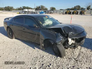 2018 Dodge Charger Police with VIN 2C3CDXKT3JH226083, listed as a Copart auction lot 81124474 with 62,373 mi miles and Clean Title. Bid and sale history available at carsss.com. Image 4.