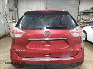 2015 Nissan Rogue SL with VIN 5N1AT2MV0FC762972, listed as a Copart auction lot 50247375 with 142,495 mi miles and Salvage Title. Bid and sale history available at DreamBid. Image 6.