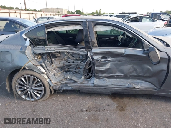 2018 Infiniti Q50 Luxe with VIN JN1EV7AP3JM358783, listed as a IAAI auction lot 42338894 with 100,895 mi miles and . Bid and sale history available at DreamBid. Image 13.