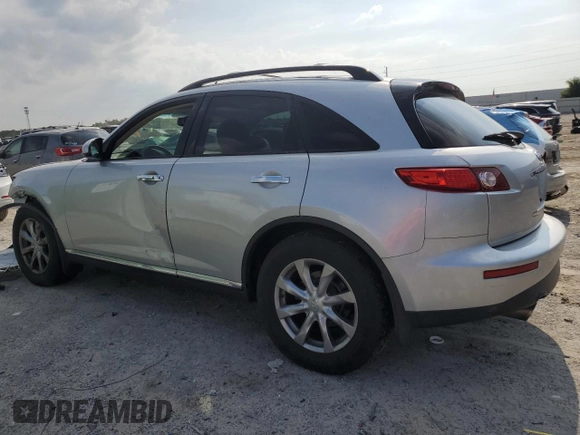 2007 Infiniti FX with VIN JNRAS08W67X205122, listed as a Copart auction lot 62276805 with 264,848 mi miles and Non repairable. Bid and sale history available at DreamBid. Image 2.
