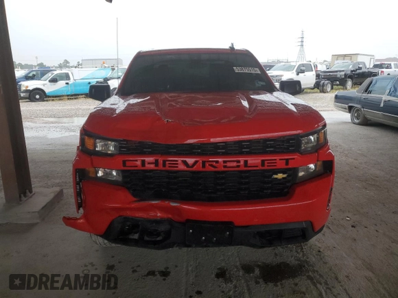 2022 Chevrolet Silverado 1500 Custom with VIN 3GCPWBEK3NG174845, listed as a Copart auction lot 53875515 with 40,868 mi miles and Salvage Title. Bid and sale history available at DreamBid. Image 5.
