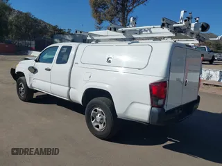 2020 Toyota Tacoma SR with VIN 3TYRX5GNXLT005018, listed as a IAAI auction lot 41851226 with 90,325 mi miles and . Bid and sale history available at DreamBid. Image 3.
