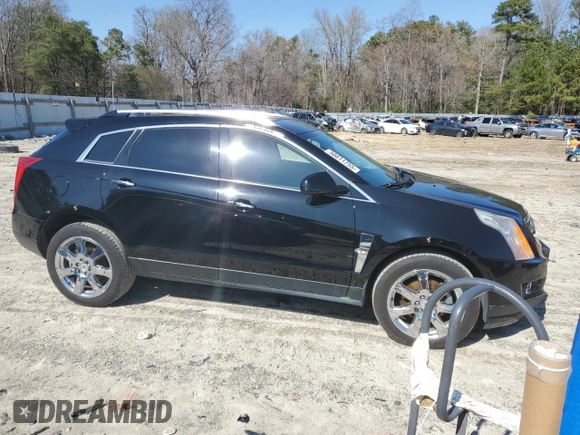2011 Cadillac SRX Performance Collection with VIN 3GYFNEEY3BS612996, listed as a Copart auction lot 50811755 with 128,350 mi miles and Salvage Title. Bid and sale history available at carsss.com. Image 4.