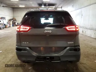 2014 Jeep Cherokee Latitude with VIN 1C4PJMCS4EW175520, listed as a Copart auction lot 55410455 with 213,632 mi miles and Clean Title. Bid and sale history available at DreamBid. Image 6.