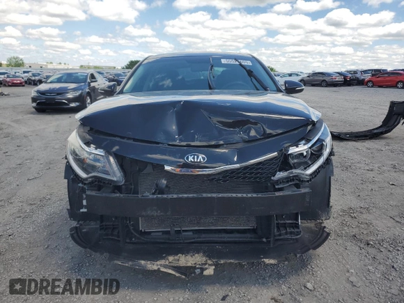 2018 Kia Optima S with VIN 5XXGT4L36JG225848, listed as a Copart auction lot 55527605 with 85,669 mi miles and Salvage title. Bid and sale history available at DreamBid. Image 5.
