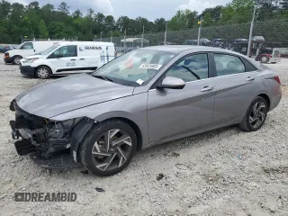 2024 Hyundai Elantra SEL with VIN KMHLS4DG2RU730385, listed as a Copart auction lot 53925905 with 6,618 mi miles and Salvage title. Bid and sale history available at DreamBid. Image 1.