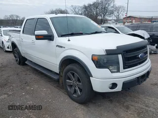 2013 Ford F-150 XL with VIN 1FTFW1EF9DFD14129, listed as a IAAI auction lot 41585143 with 190,047 mi miles. Bid and sale history available at carsss.com. Image 1.