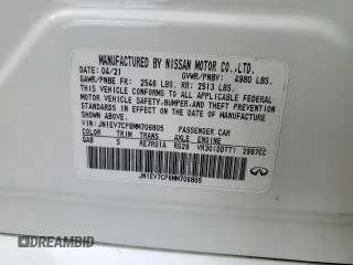 2021 Infiniti Q50 Signature Edition z VIN JN1EV7CP6MM706805, wystawiony jako Copart lot #64873545 z przebiegiem 19 038 mil mil oraz Czysty tytuł • Clean title. Historia ofert i sprzedaży dostępna na DreamBid. Obrazek 12.