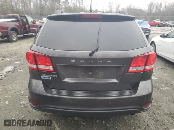 2019 Dodge Journey SE with VIN 3C4PDCBB5KT694449, listed as a Copart auction lot 44247545 with Not Provided miles and Salvage Title. Bid and sale history available at DreamBid. Image 6.