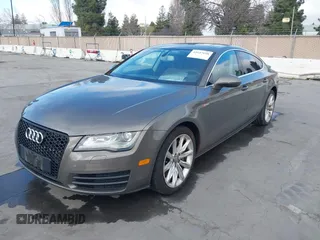 2012 Audi A7 Premium Plus with VIN WAUYGAFC3CN130168, listed as a IAAI auction lot 41647698 with 118,295 mi miles and . Bid and sale history available at DreamBid. Image 6.