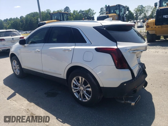2021 Cadillac XT5 FWD Luxury with VIN 1GYKNAR45MZ112407, listed as a Copart auction lot 61907295 with 54,350 mi miles and Clean title. Bid and sale history available at DreamBid. Image 2.
