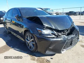 2016 Lexus GS 350 with VIN JTHBZ1BL9GA003381, listed as a IAAI auction lot 41151533 with 135,535 mi miles. Bid and sale history available at carsss.com. Image 1.