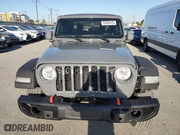 2021 Jeep Gladiator Willys z VIN 1C6HJTAG4ML517715, wystawiony jako Copart lot #52938125 z przebiegiem 21 187 mil mil oraz Szkoda całkowita • Salvage title. Historia ofert i sprzedaży dostępna na DreamBid. Obrazek 5.