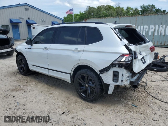 2023 Volkswagen Tiguan SE R-Line Black with VIN 3VVCB7AX8PM044526, listed as a Copart auction lot 54313535 with 16,112 mi miles and Salvage title. Bid and sale history available at DreamBid. Image 2.