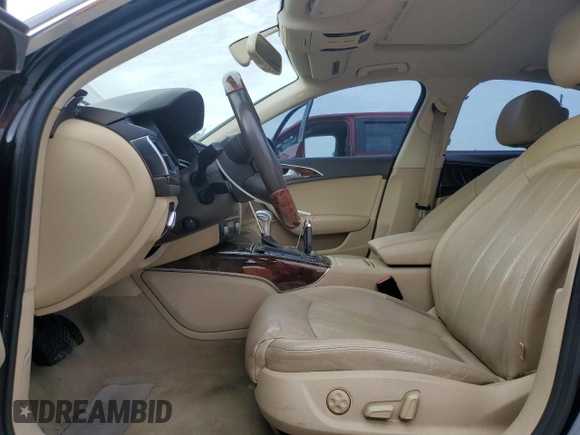2014 Audi A6 Prestige with VIN WAUHGAFC2EN061122, listed as a Copart auction lot 57228545 with 100,234 mi miles and Salvage title. Bid and sale history available at DreamBid. Image 7.